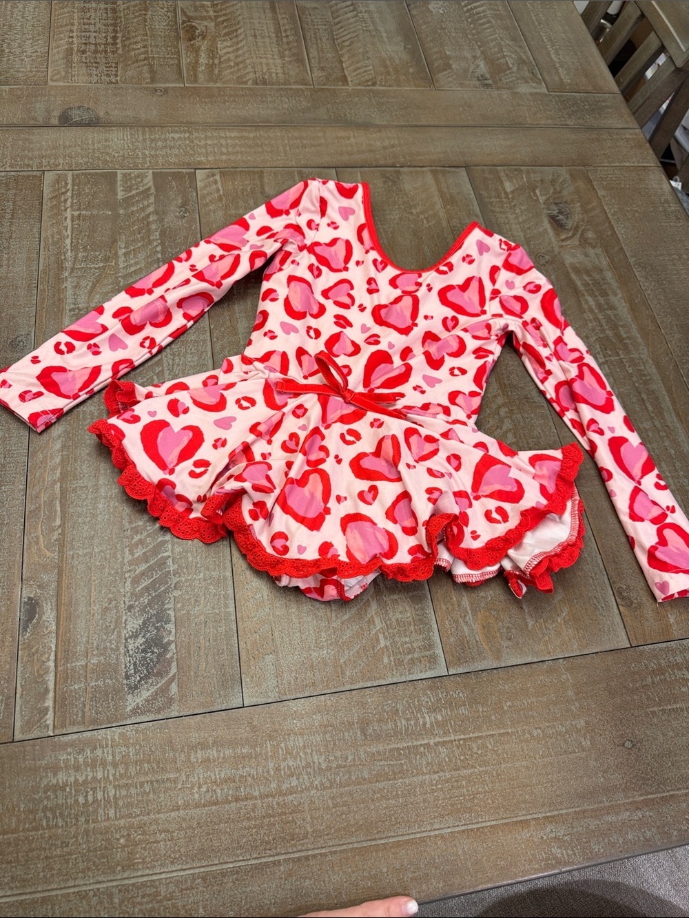 Cheeky plum wild at heart leotard